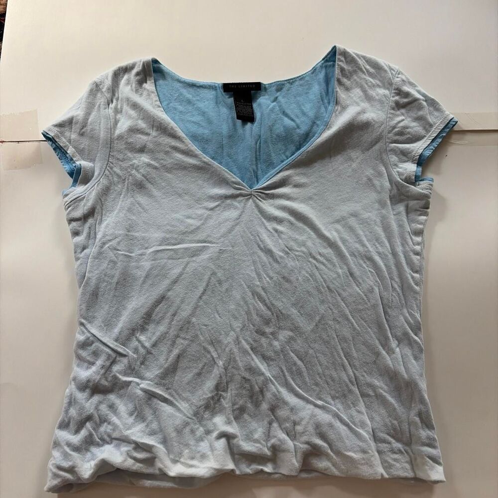 The-limited Women's Blue T-shirt - Picture 2 of 7